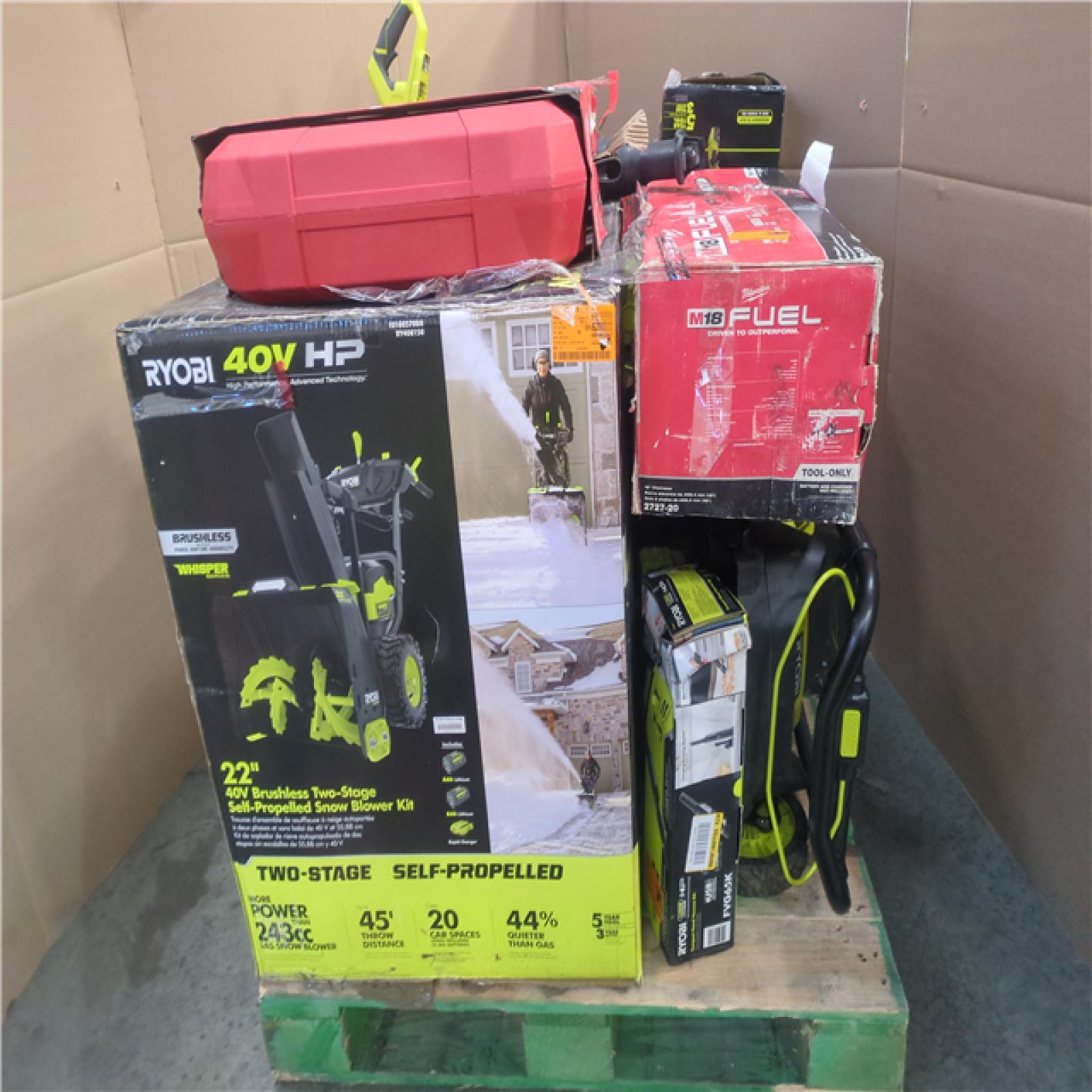 CALIFORNIA AS-IS TOOL PALLET