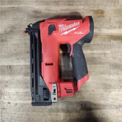 HOUSTON LOCATION - AS-IS M12 FUEL 12-Volt Lithium-Ion Brushless Cordless 18-Guage Compact Brad Nailer (Tool Only)