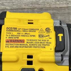 AS-IS DEWALT ATOMIC 20V MAX Lithium-Ion Cordless 2-Tool Combo Kit