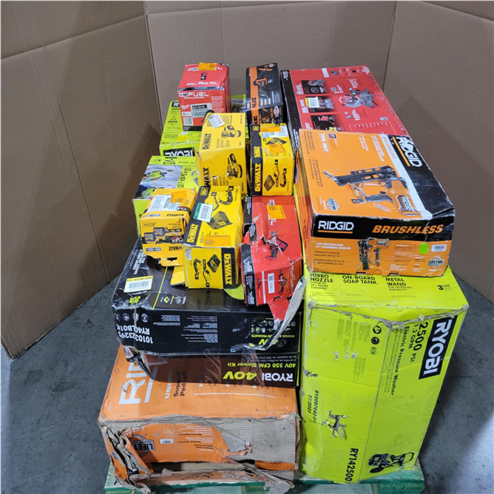 CALIFORNIA AS-IS TOOL PALLET