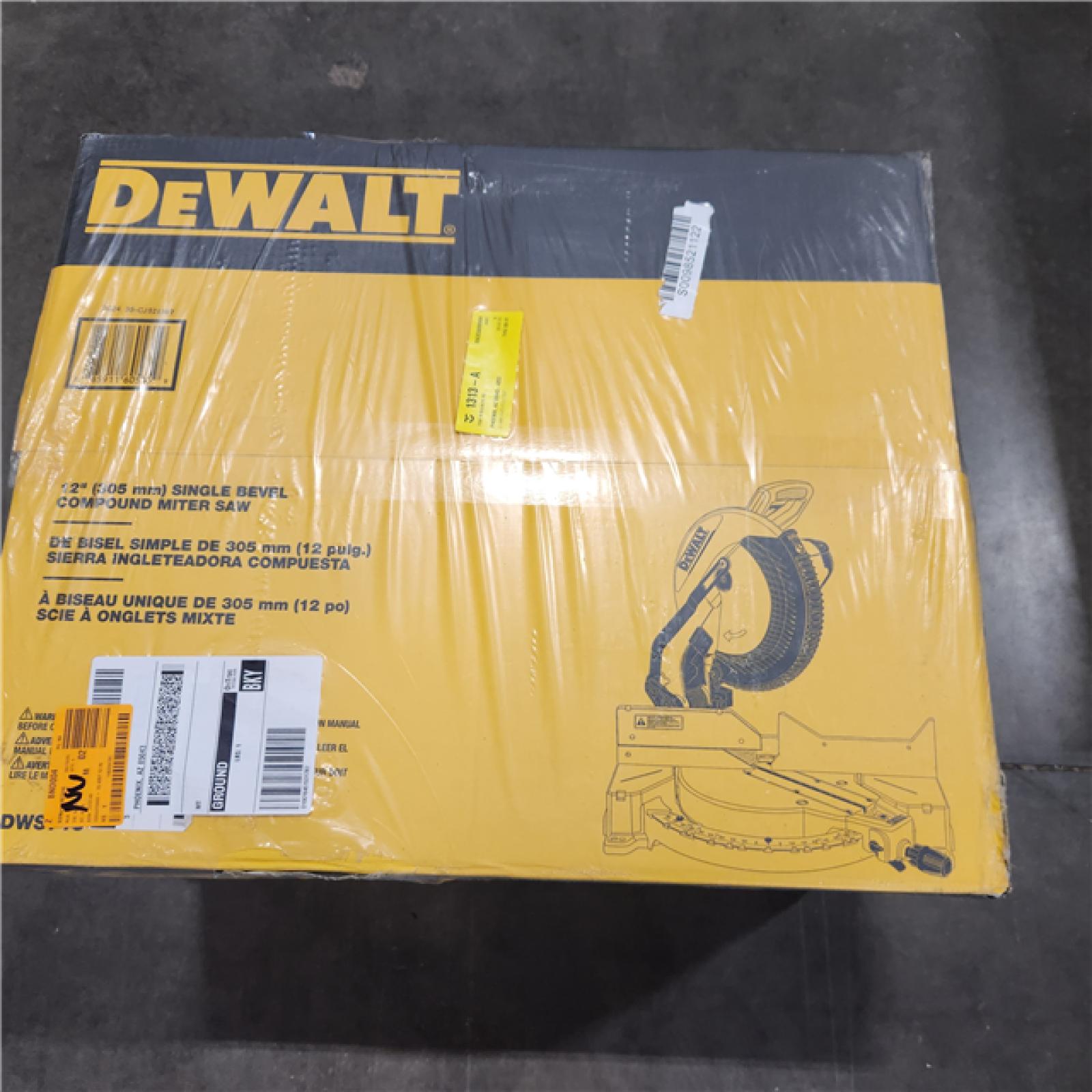 NEW -15 Amp Corded 12 in. Single Bevel Compound Miter Saw