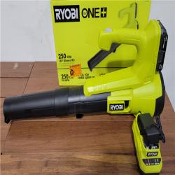 California NEW Ryboi One+ 18V 250 CFM Blower Kit  Includes (1) Battery & Charger