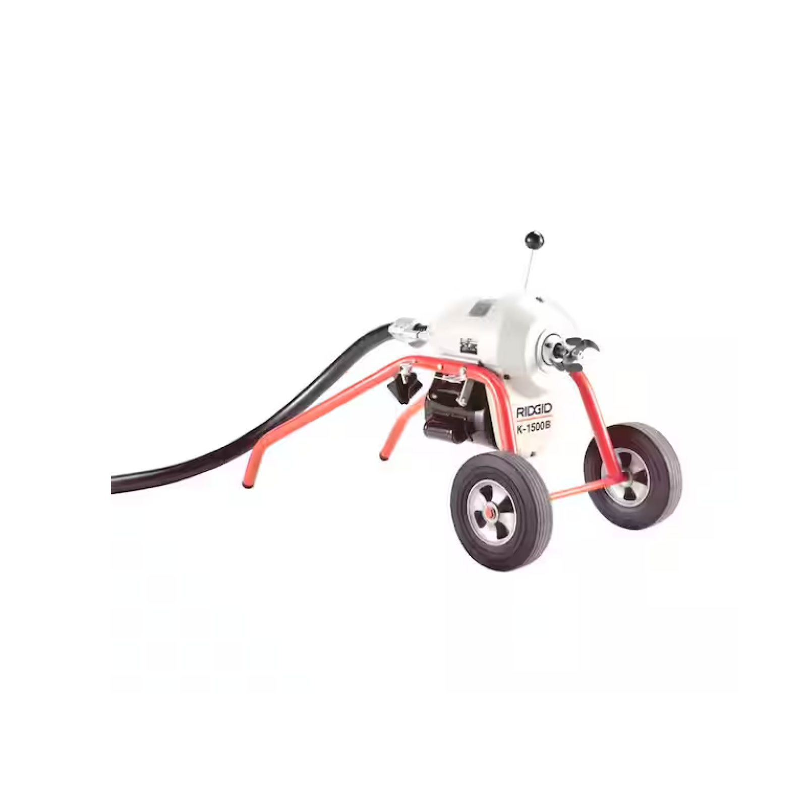 DALLAS LOCATION- RIDGID K1500B Sectional Machine for 2-8 in. Lines  w/Mitt  Pin Key  Rear Guide Hose  11/4 in. Cable  2-Cable Carriers  Tool Set