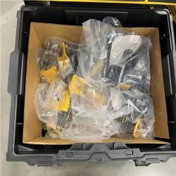 AS-IS DEWALT 20V Lithium-Ion Cordless 6-Tool Combo Kit with Rolling Toolbox