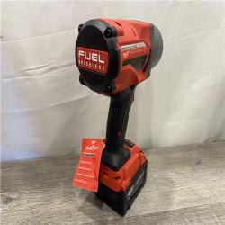 AS-IS Milwaukee FUEL ONE-KEY 18V Li-Ion Brushless Cordless 3/4 in. High-Torque Impact Wrench Kit