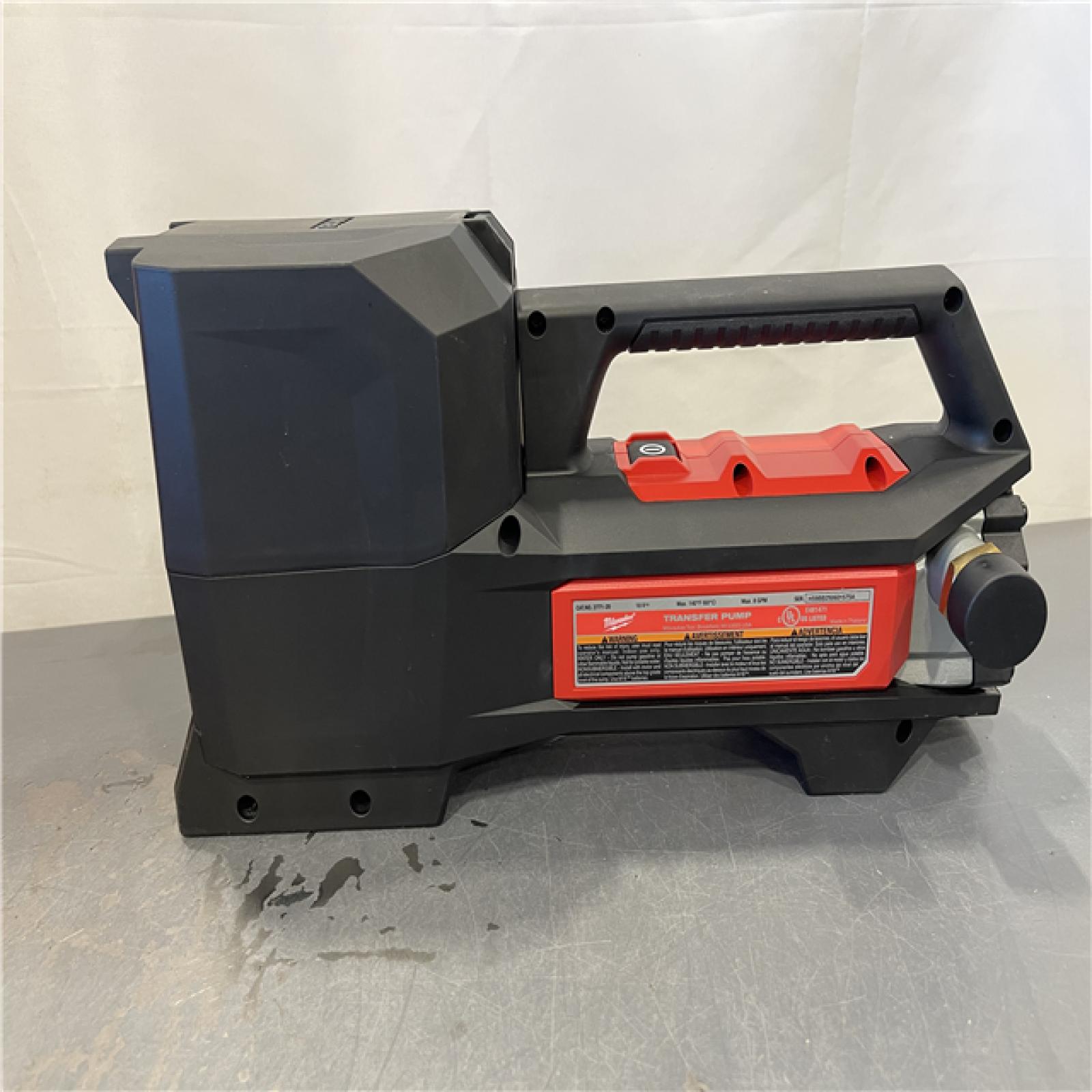 AS-IS - Milwaukee M18 18-Volt 1/4 HP Lithium-Ion Cordless Transfer Pump