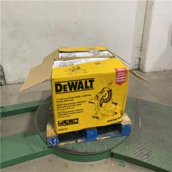Dallas Location - As-Is DEWALT 15 Amp Corded 12 in. Double Bevel Sliding Compound Miter Saw (Lot Of 2)