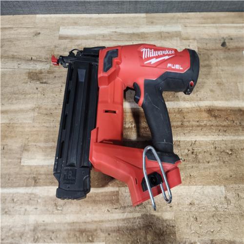 HOUSTON LOCATION - AS - IS Milwaukee FUEL 18-Volt Lithium-Ion Brushless Cordless Gen II 18-Gauge Brad Nailer (Tool-Only)