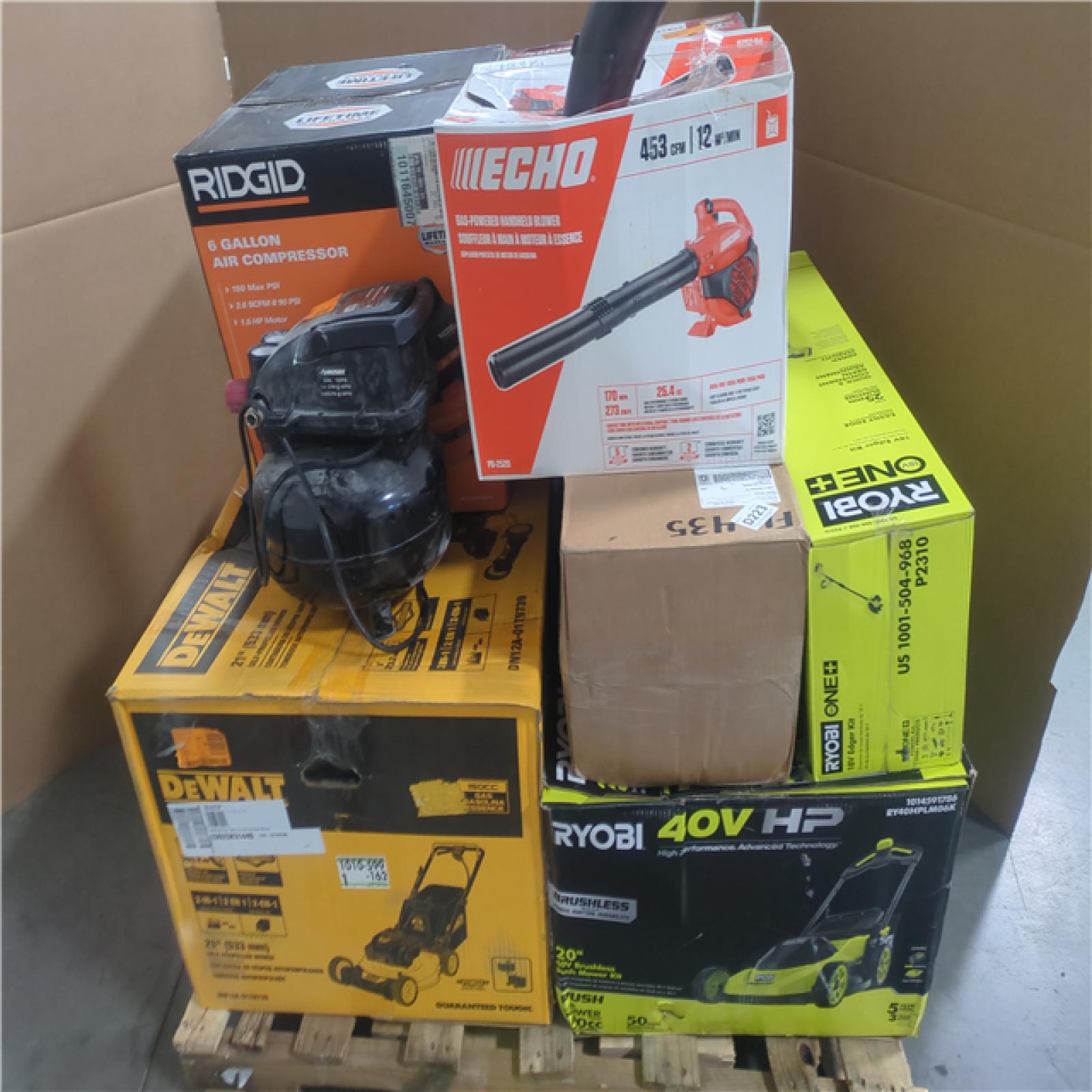 CALIFORNIA AS-IS OUTDOOR POWER EQUIPMENT