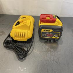 AS-IS - DeWalt FLEXVOLT 20V/60V MAX Lithium-Ion 12.0Ah Battery and Fan Cooled Fast Charger