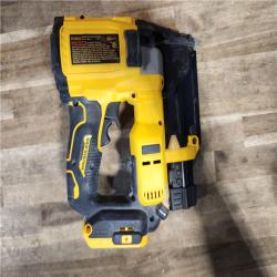 HOUSTON LOCATION - AS-IS DEWALT ATOMIC 20V MAX Lithium Ion Cordless 23 Gauge Pin Nailer Kit with 2.0Ah Battery and Charger