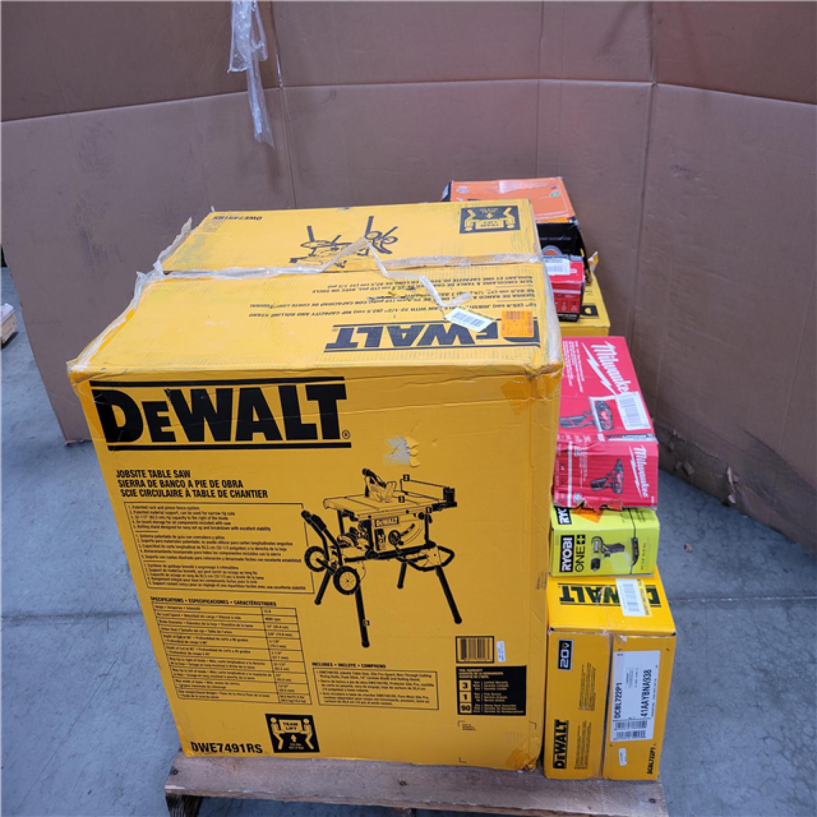 CALIFORNIA AS-IS TOOL PALLET