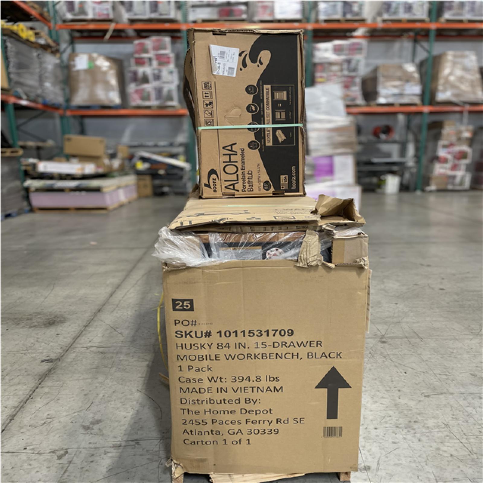 DALLAS LOCATION- AS-IS HOME IMPROVEMENT PALLET