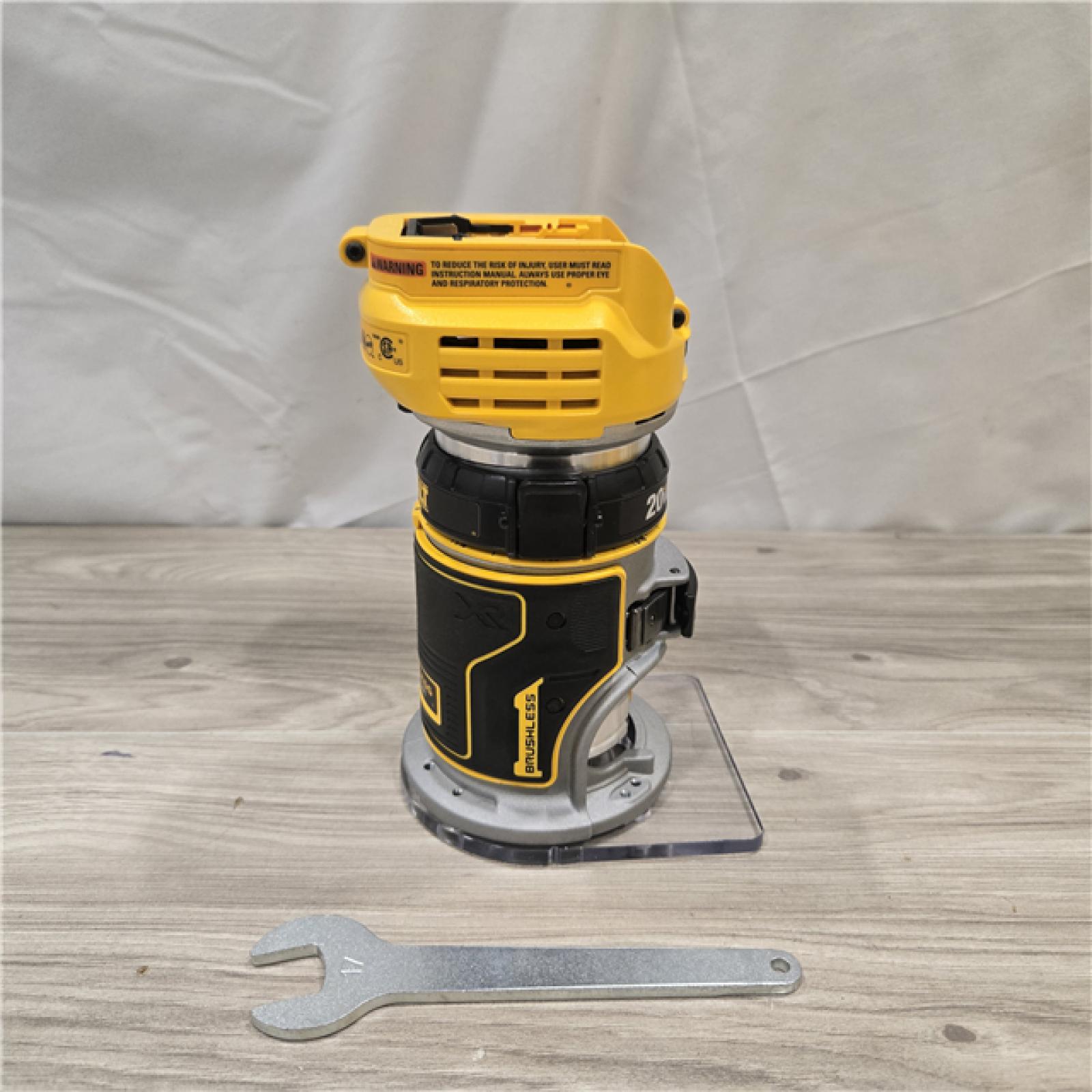 AS-IS Dewalt 20V MAX XR Cordless Compact Router (Tool Only)