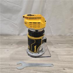 AS-IS Dewalt 20V MAX XR Cordless Compact Router (Tool Only)