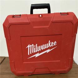 California AS-IS Milwaukee M18 Short Throw Press Tool Kit with Pex Crimp Jaw, includes (2) Batteries, Charger & Hard Case