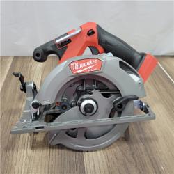 AS-IS Milwaukee  M18 FUEL 18V Lithium-Ion Brushless Cordless 6-1/2 in. Circular Saw (Tool-Only)