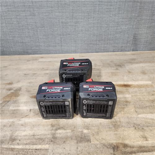 HOUSTON LOCATION - AS-IS MILWAUKEE FORGE BATTERY PACK QTY - 3