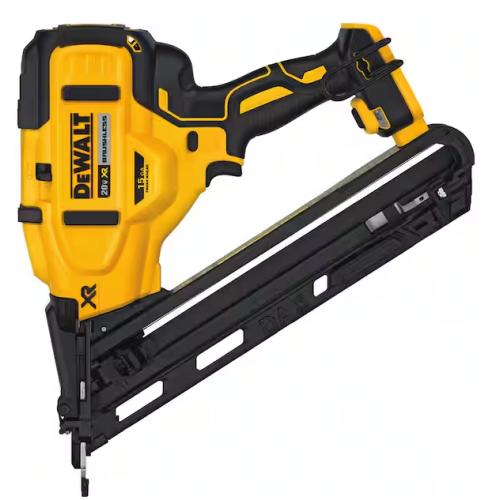 DALLAS LOCATION - DEWALT 20V MAX XR Lithium-Ion Cordless 15-Gauge Angled Finish Nailer (Tool Only)