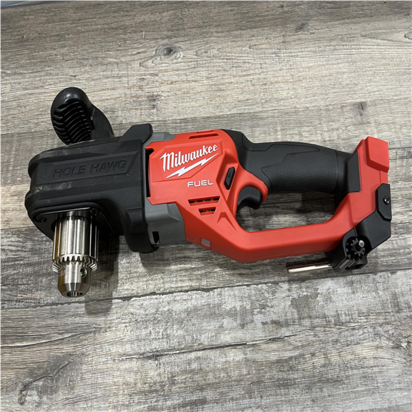 AS-IS Milwaukee FUEL GEN II 18V Lithium-Ion Brushless Cordless 1/2 in. Hole Hawg Right Angle Drill (Tool-Only)