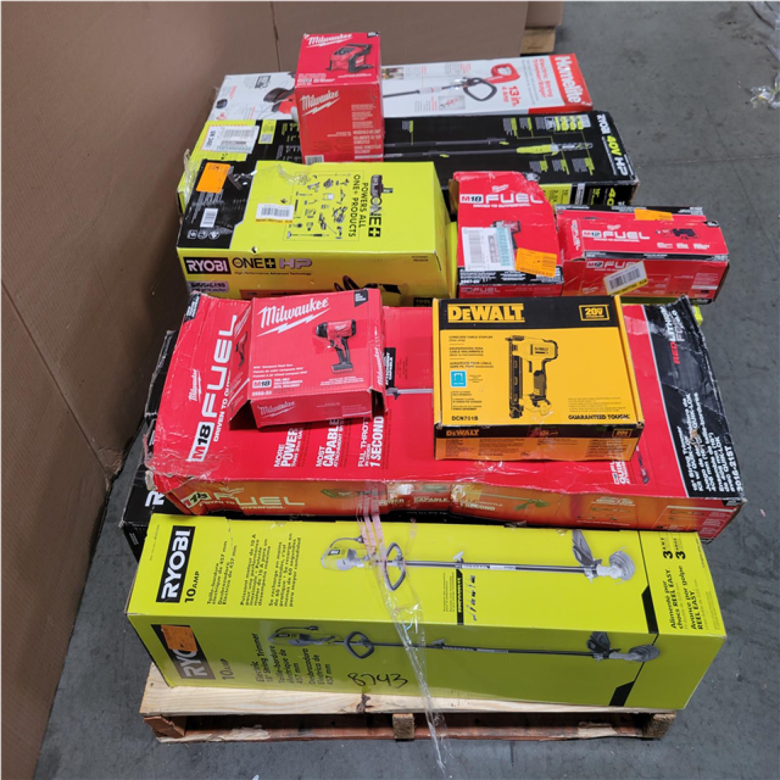 CALIFORNIA AS-IS TOOL PALLET