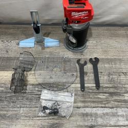 AS-IS Milwaukee FUEL 18V Lithium-Ion Brushless Cordless Compact Router (Tool-Only)