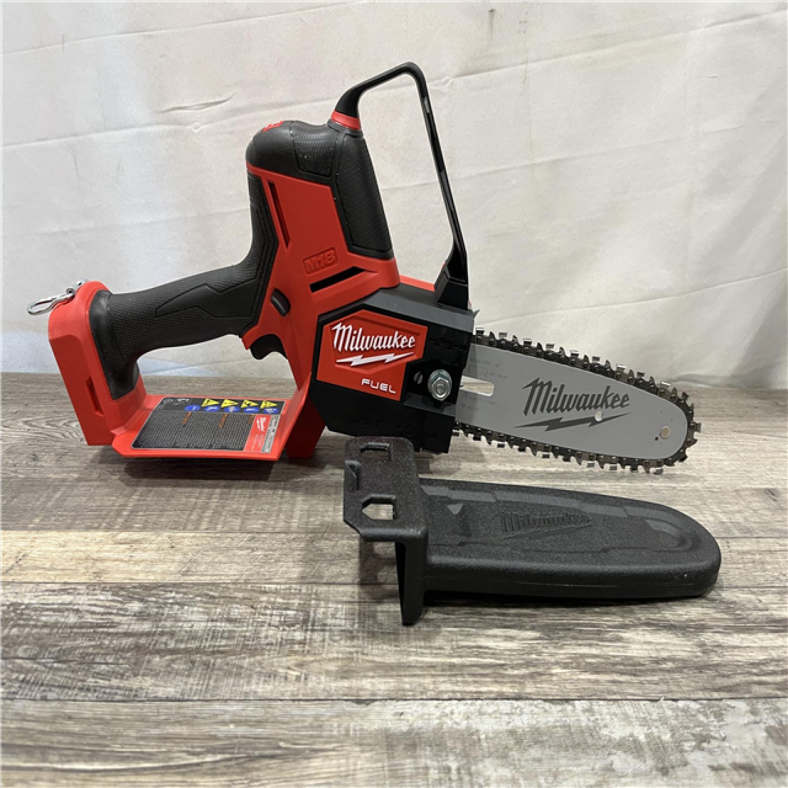 AS-IS Milwaukee FUEL 18V Lithium-Ion Brushless Cordless 8 in. HATCHET Pruning Saw (Tool-Only)