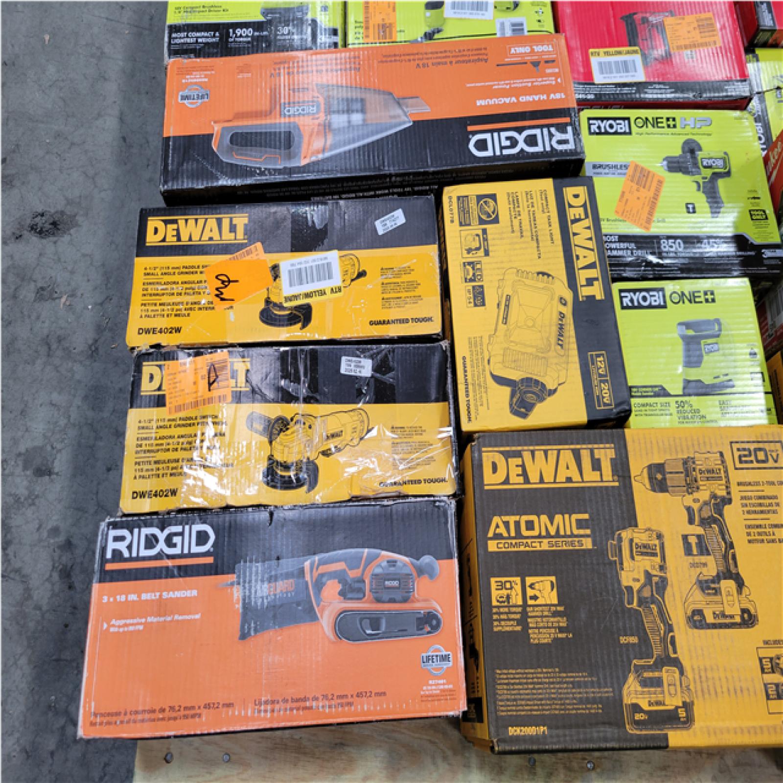CALIFORNIA AS-IS TOOL PALLET