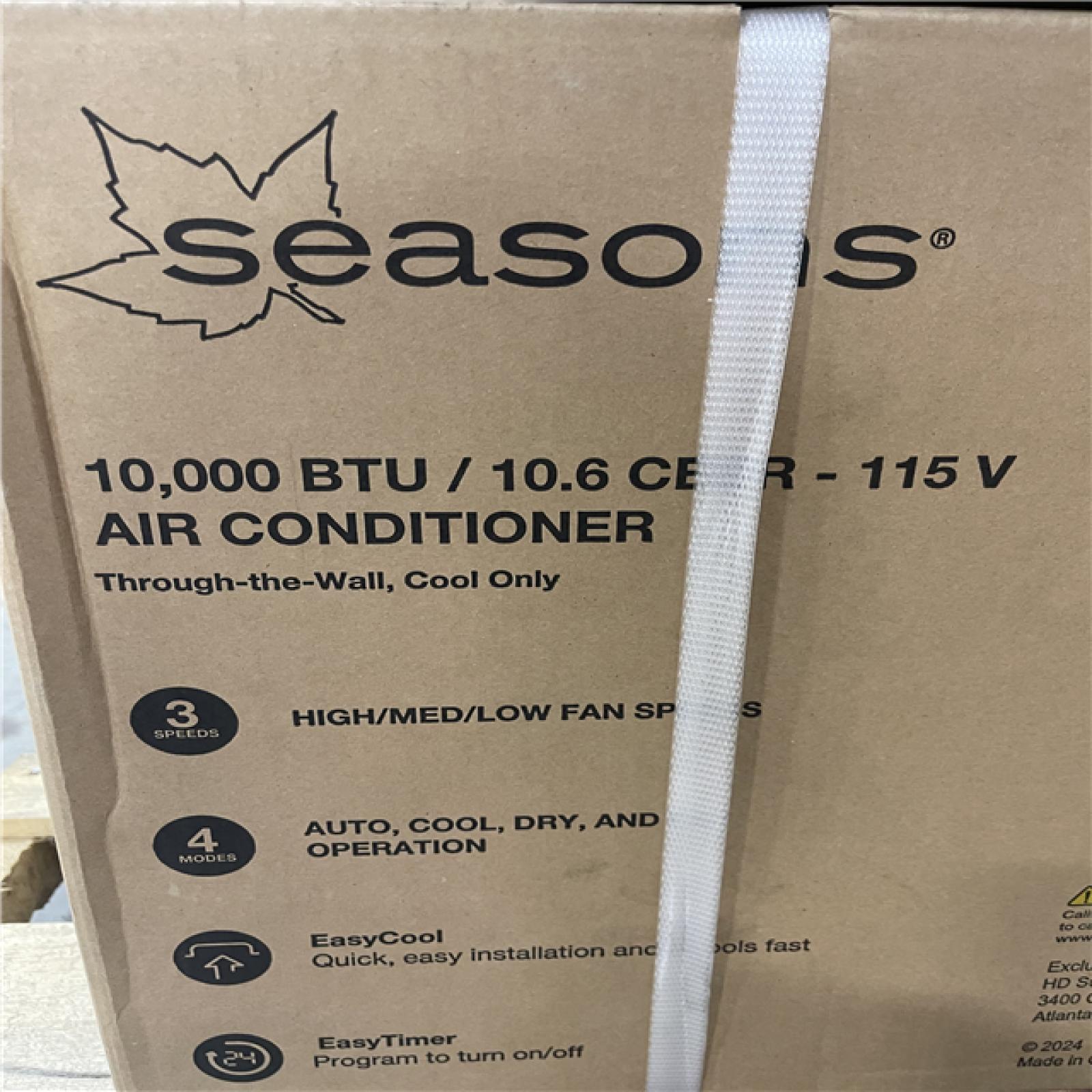 DALLAS LOCATION- SEASONS AIR CONDITIONING UNIT MIXED PALLET (4 UNITS)
