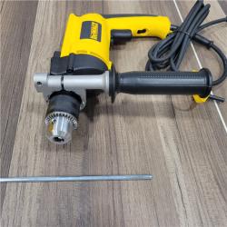 GOOD DEWALT 7.8 Amp Corded 1/2 in. Variable Speed Reversible Hammer Drill