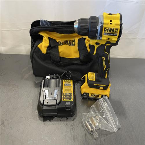 AS-IS - DEWALT ATOMIC 20-Volt Lithium-Ion Cordless Compact 1/2 in. Drill/Driver Kit