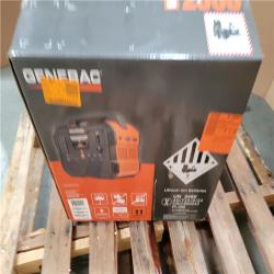 CALIFORNIA AS-IS GENERAC PORTABLE GENERATOR