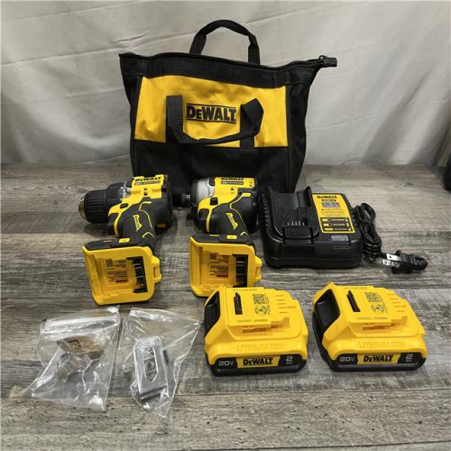 AS-IS DEWALT ATOMIC 20-Volt MAX Lithium-Ion Cordless Combo Kit