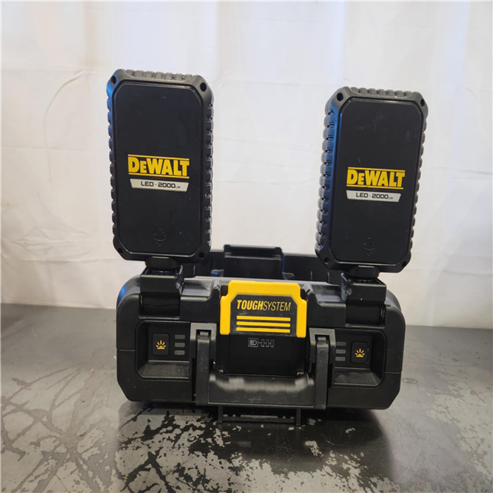 AS-IS- DeWalt ToughSystem 2.0 4000 Lm LED Battery Handheld Work Light