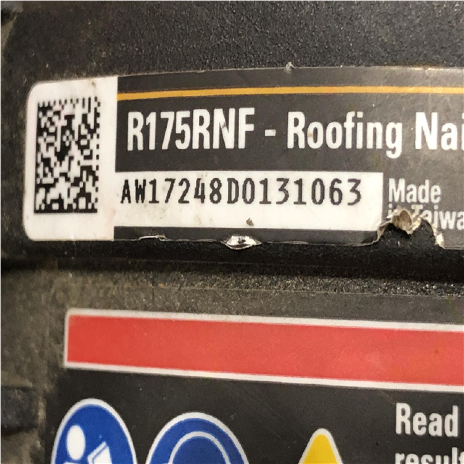 AS-IS RIDGID Pneumatic 15 Deg. 1-3/4 in. Coil Roofing Nailer
