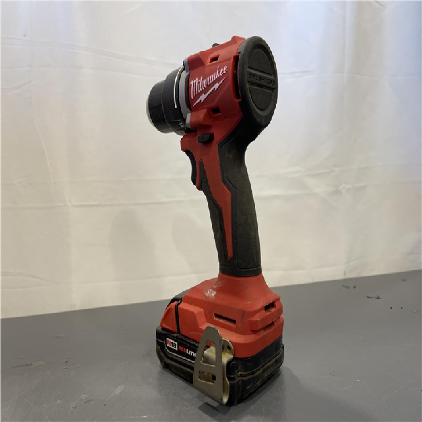 AS-IS - Milwaukee M18 Compact Next Gen 1/2 in. Brushless Cordless Drill/Driver Kit
