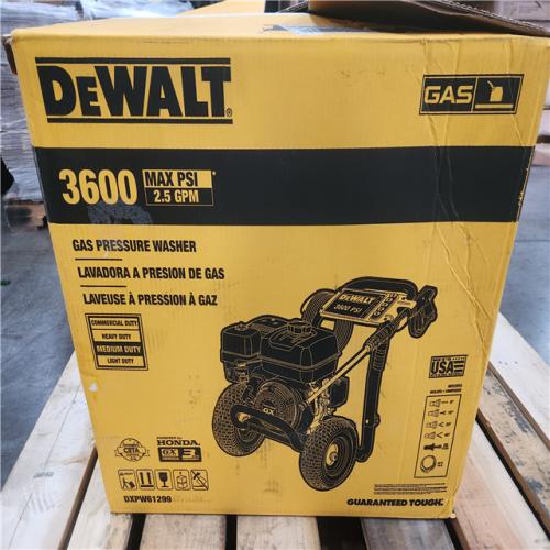 Phoenix NEW DEWALT 3600 PSI 2.5 GPM Cold Water Gas Professional Pressure Washer with HONDA GX200 Engine