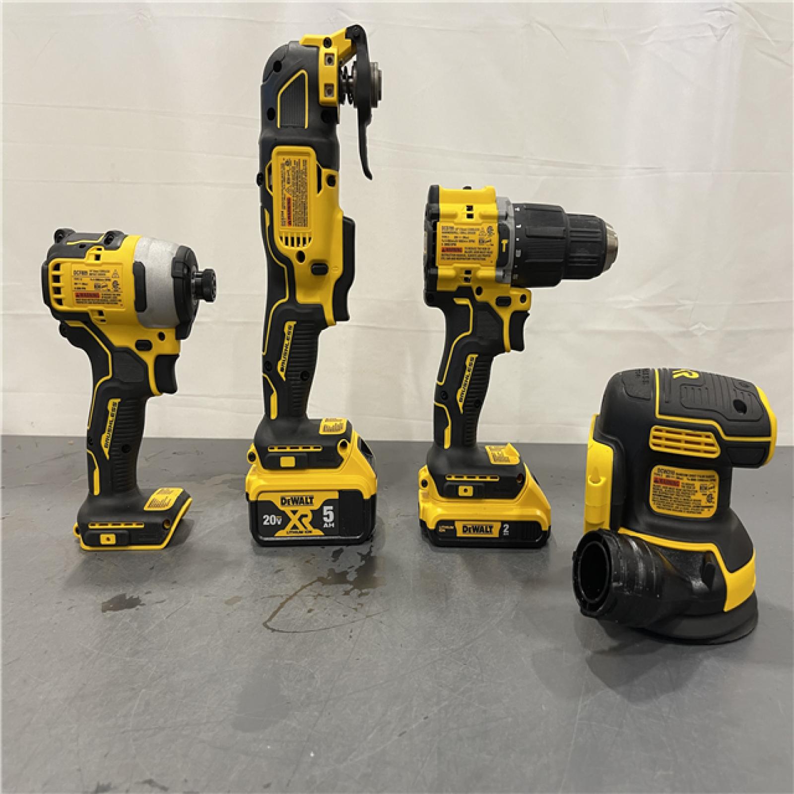 AS-IS - DEWALT 20-Volt MAX ToughSystem Lithium-Ion 6-Tool Cordless Combo Kit