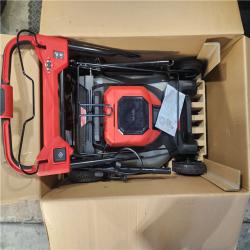 HOUSTON LOCATION - AS-IS Milwaukee M18 FUEL Brushless Cordless 21 in. Walk Behind Dual Battery Self-Propelled Mower Kit W/ (2) HD12.0 BATTERY & RAPID CHARGER