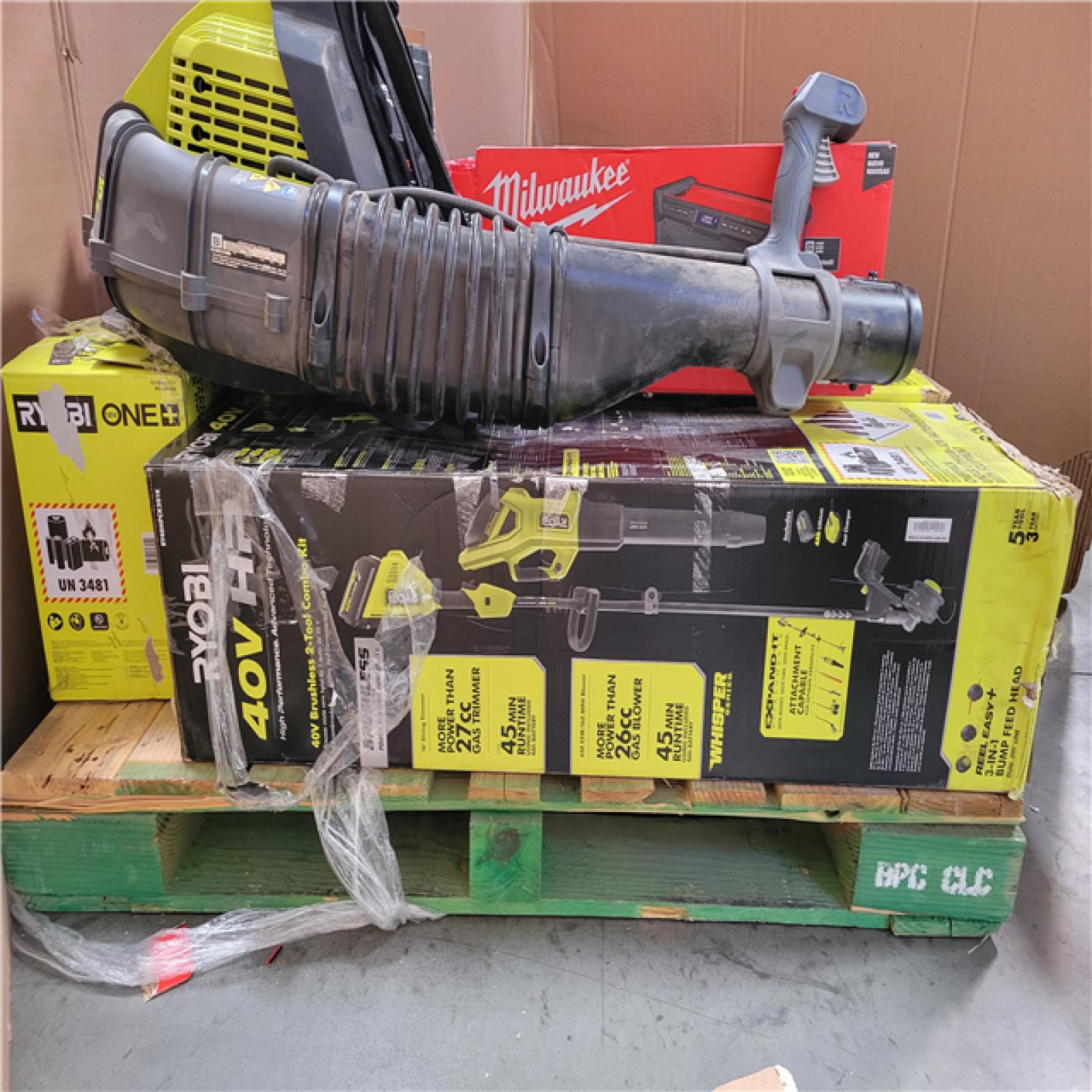 CALIFORNIA AS-IS TOOL PALLET