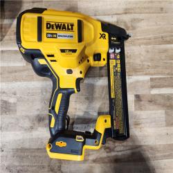 HOUSTON LOCATION - AS-IS DEWALT 20V MAX XR Lithium-Ion Cordless 18-Gauge Narrow Crown Stapler Kit