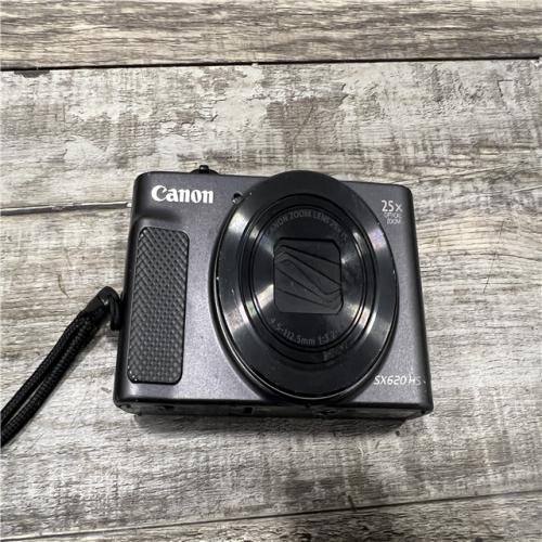 AS-IS Canon PowerShot SX620 HS 20.2 Megapixel Digital Camera- Black