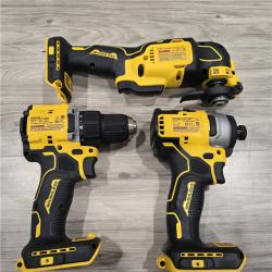 AS-IS DeWalt 20V MAX ATOMIC Cordless 4 Tool Combo Kit