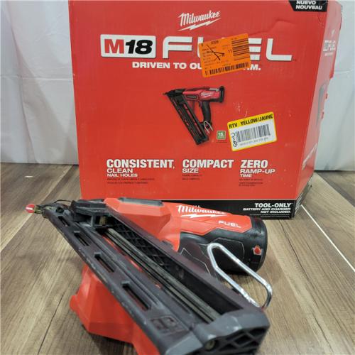 AS-IS  Milwaukee 2839-20 M18 FUEL 15 Ga. 18 Volt Brushless Angled Finish Nailer