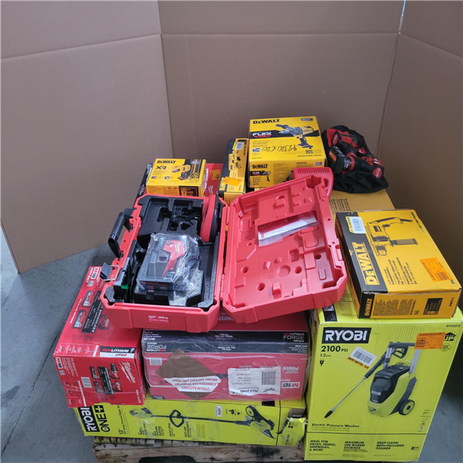 CALIFORNIA AS-IS TOOL PALLET