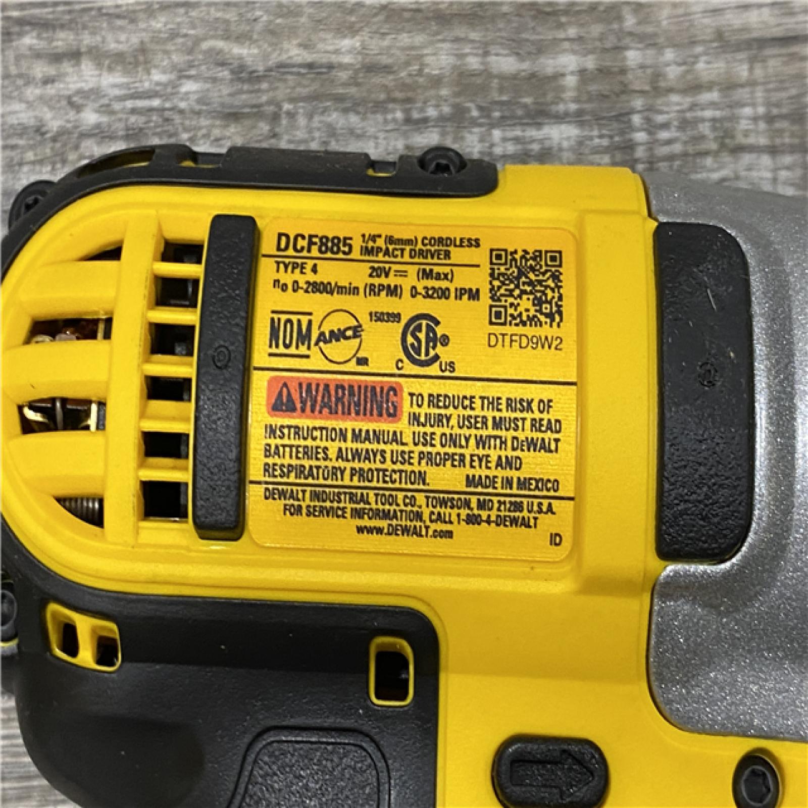 AS-IS DEWALT 20V MAX Cordless Drill/Impact 2 Tool Combo Kit