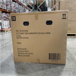 DALLAS LOCATION- NEW! Home Accents Holiday 15 ft. Giant-Sized Animated LED Gally-Crow