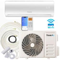 Phoenix NEW ThinkAir 12 000 BTU 17 SEER2  115-Volt  1000 sq. ft. Inverter Ductless Mini Split AC w/ Heat Pump  wi-fi  1.5 Ton  16 ft. Lineset (SEALED)