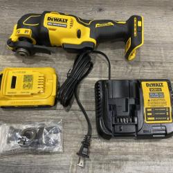 AS-IS DEWALT ATOMIC 20V MAX Cordless Brushless Oscillating Multi Tool Kit