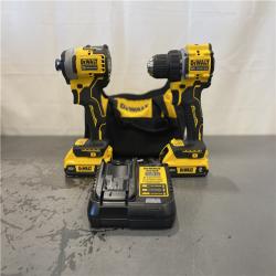 AS-IS- DEWALT ATOMIC 20-Volt MAX Lithium-Ion Cordless Combo Kit
